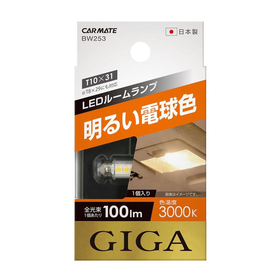 GIGA 車 LED ルームランプ T8×29 T10×31 BW253 LEDルーム R100S GIGA 車 LED ルームランプ T8×29 T10×31 BW253 LEDルーム R100S