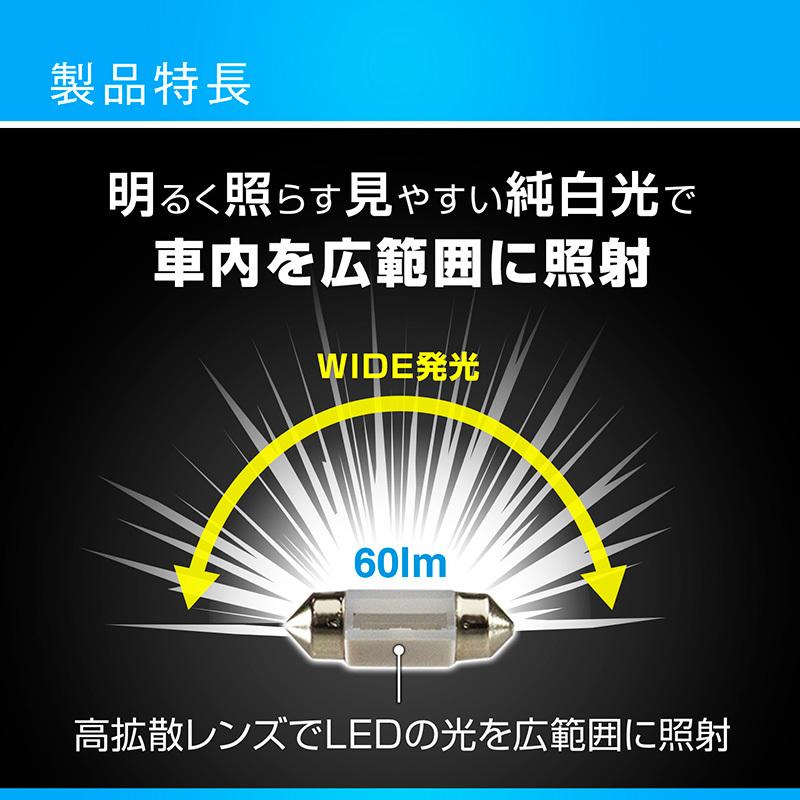 GIGA 車 LED ルームライト BW30 LEDルームランプ E60S T8×29 T10×31 色 