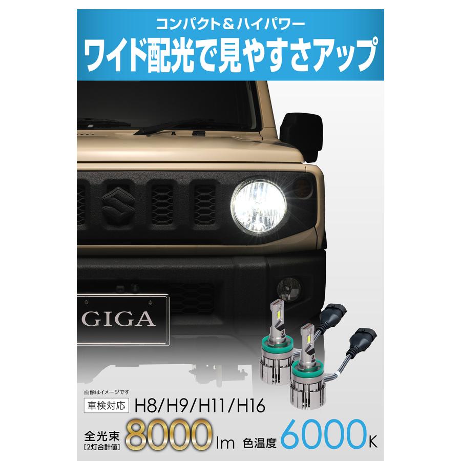 カーメイト（CARMATE） 車 LED ヘッドライト H8 / H9 / H11 / H16