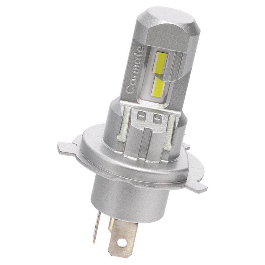 車 LED ヘッドライト H4 2年保証 新車検基準クリア BW5051E GIGA LEDヘッドバルブ C4 6000K H4 Hi 4000lm / Lo 3000lm (2灯合計値) carmate (P07)の画像
