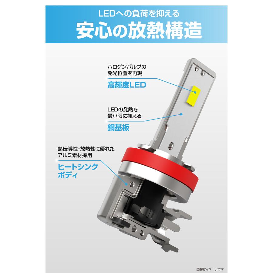 カーメイト（CARMATE） 車 LED ヘッドライト H8 H9 H11 H16 HB3 HB4
