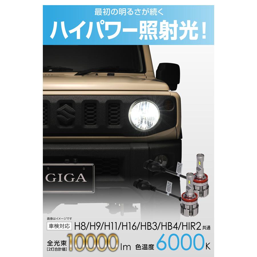 カーメイト（CARMATE） 車 LED ヘッドライト H8 H9 H11 H16 HB3 HB4