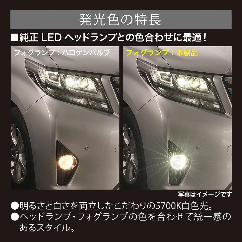GIGA 車 LED フォグ H8 11 16 BW5132 F2800 5700K H11 H16 2800lm 3