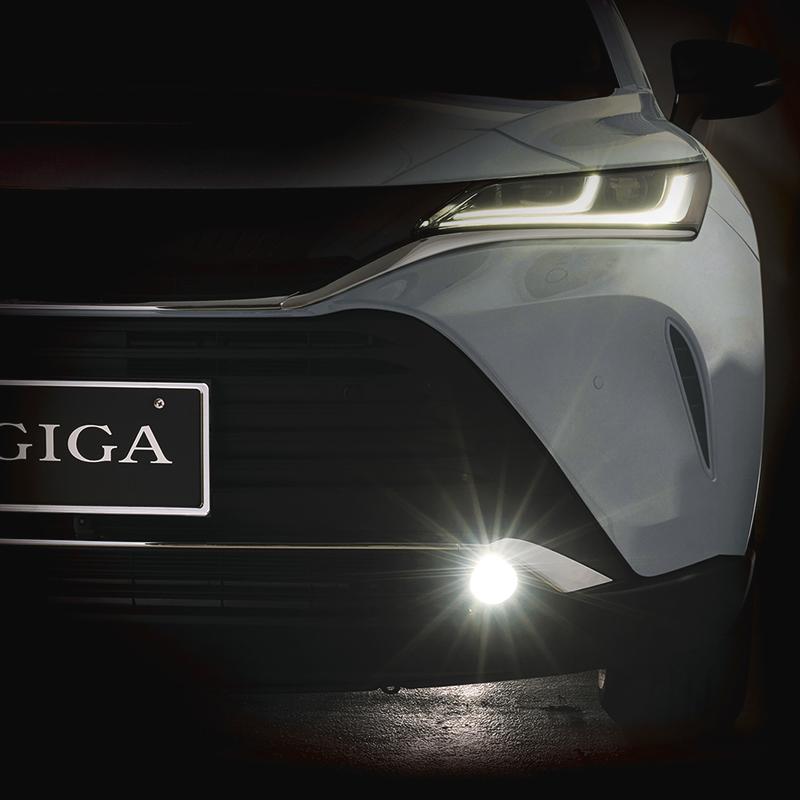 GIGA 車 純正 LED フォグ 交換 青白光 BW581 S2800GS 6000K 2800lm