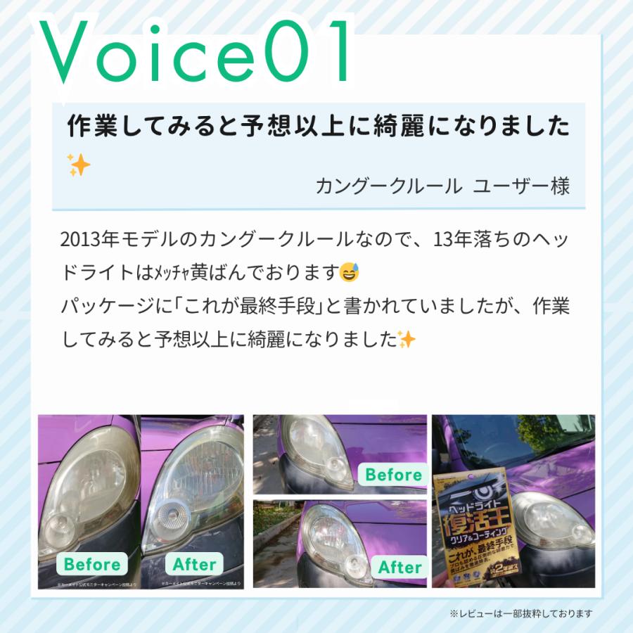 カーメイト（CARMATE） ヘッドライト 黄ばみ 取り 除去 復活王 ヘッド