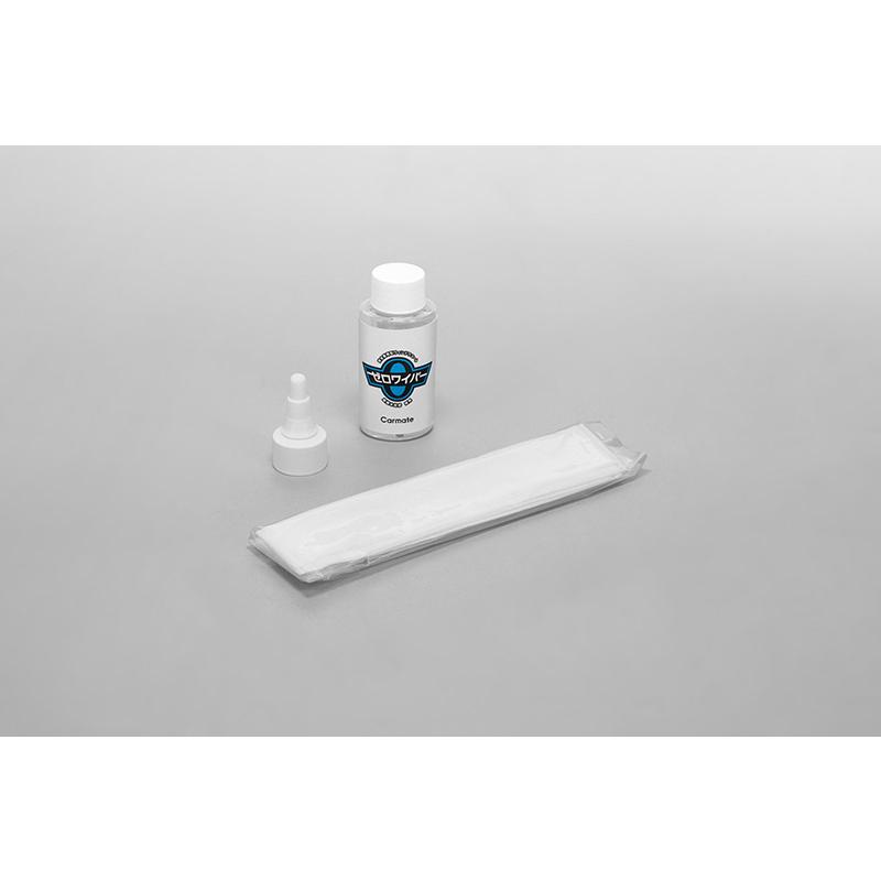 車 フロントガラス 撥水 超撥水剤 C201 ゼロワイパー コーティング液 3回分 ガラスコーティング カー用品 洗車 carmate (R80)(P05) | カーメイト | 12