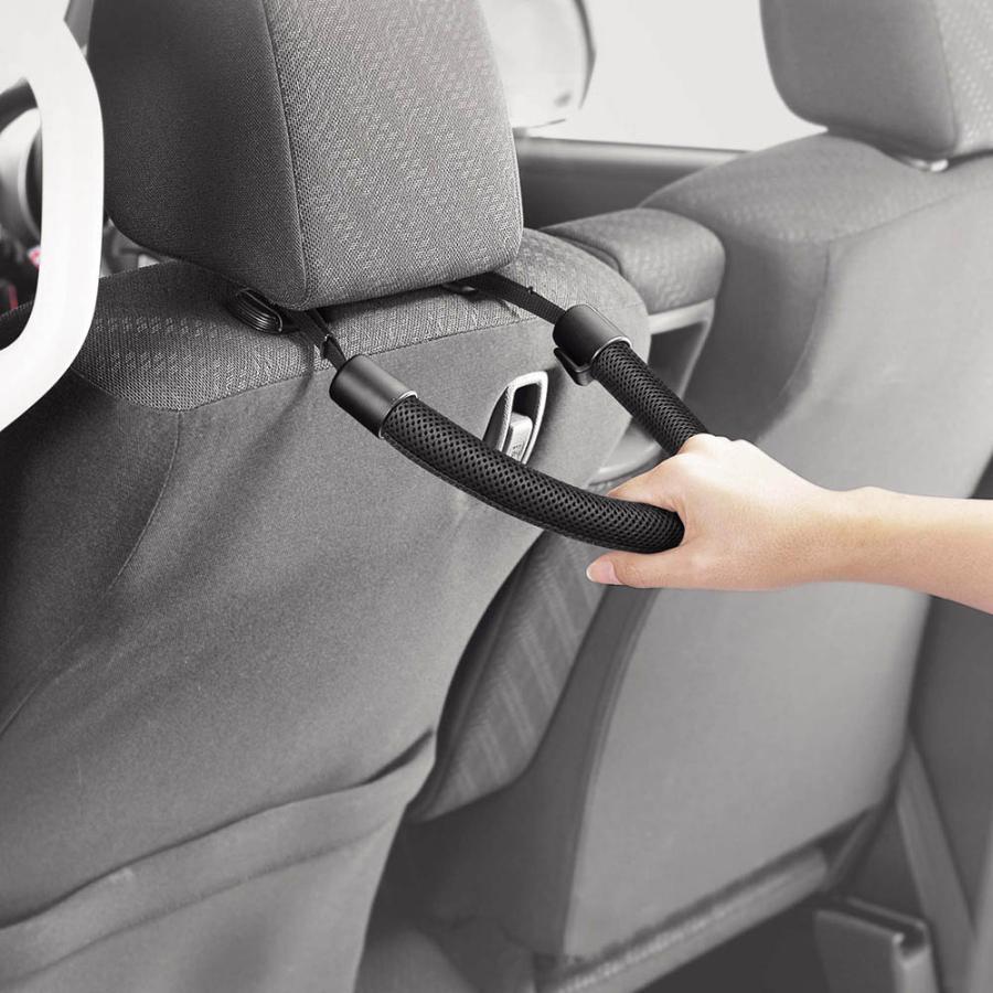 車用 手すり 車 カーメイト CD29 グリップ さらさらタイプ ブラック ロング 後部座席 介助 安心 carmate (P05)(R80) | カーメイト | 14