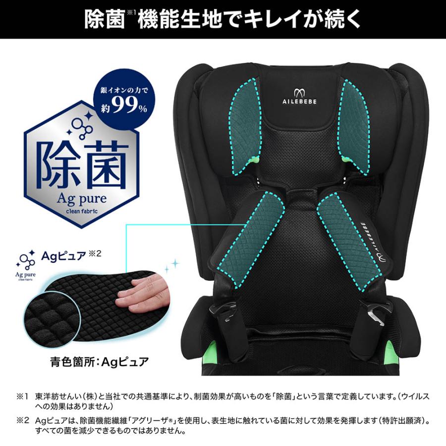 エールべべ・クルット ジュニアシート エールベベ R129 CF236 パパット
