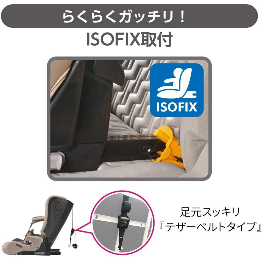 ジュニアシート ISOFIX 1歳から CF532 エールベベ パパット2 プレミアム デニムブルー 1歳から ailebebe carmate (R80) 1歳から ジュニアシート ISOFIX CF532 エールベベ パパット2 プレミアム デニムブルー ailebebe