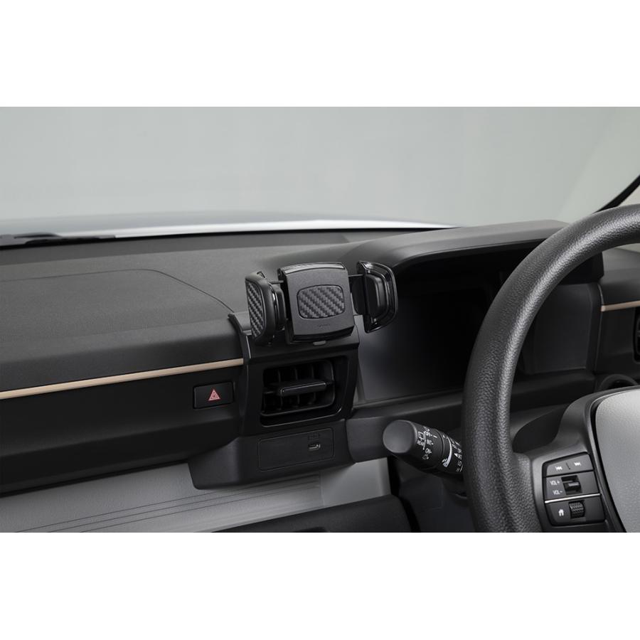 カーメイト N-ONE e 専用 スマホホルダー スマホスタンド クイック