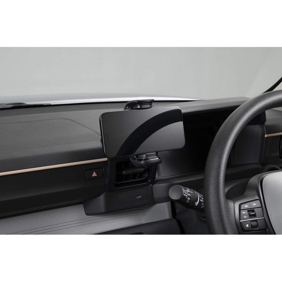 カーメイト（CARMATE） N-ONE e 専用 スマホホルダー スマホスタンド