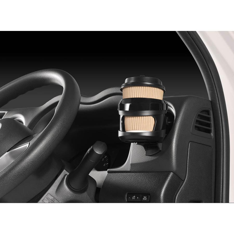 ROM CASSETTE HOLDER 名古屋限定 謎の店キャラバン カーメイト（CARMATE） キャラバン NV350 E26系 専用 ドリンクホルダー