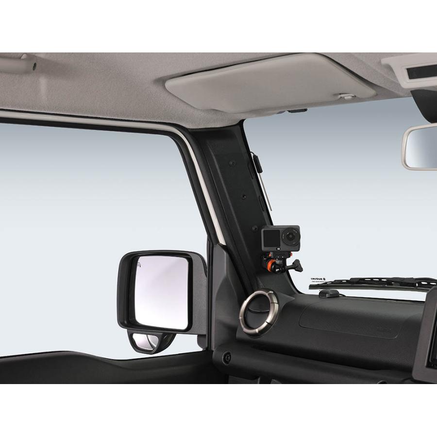 ジムニー専用 Aピラーカバー 運転席側/助手席側セット CX530K スズキ ジムニー jb64 シエラ jb74 ノマド jc74 専用 内装 jimny carmate (P05)(R80)の画像