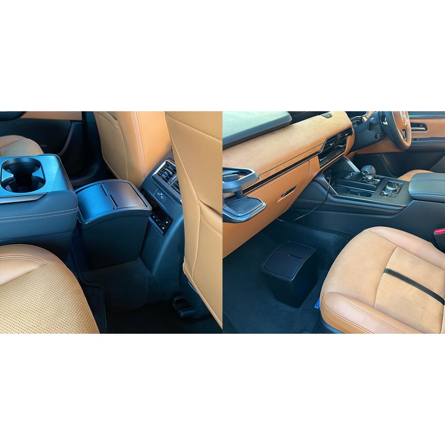 カーメイト（CARMATE） 車 ゴミ箱 CZ264 おもり付ゴミ箱 L フタ付 カー