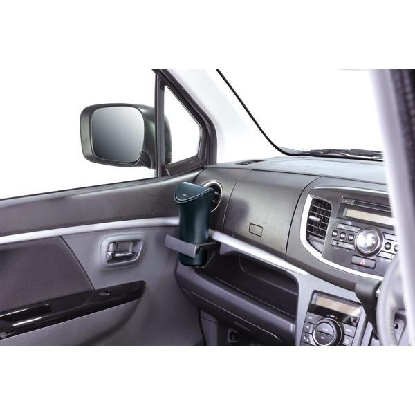 カーメイト（CARMATE） 車 ゴミ箱 コンパクト CZ369 ボトル型 ブラック