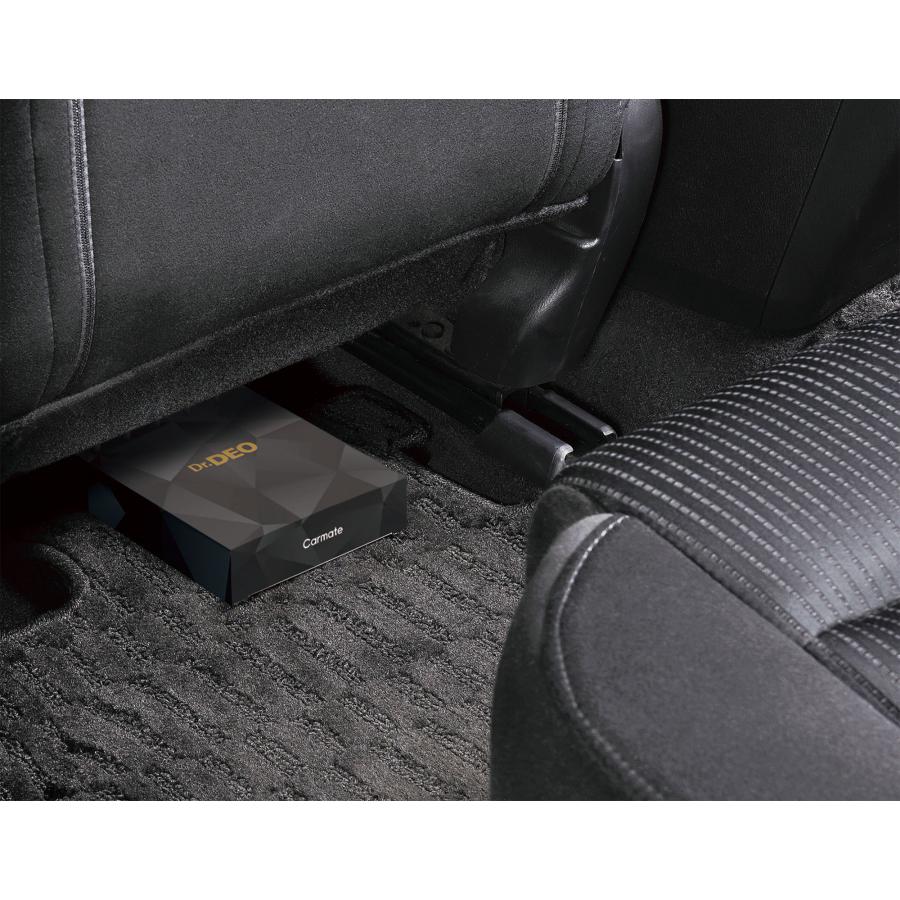 消臭剤 車 二酸化塩素 D280 ドクターデオ プレミアムゴールド シート下タイプ 大型 無香 安定化二酸化塩素 車の強力消臭除菌剤 除菌 carmate (R80) | カーメイト | 06