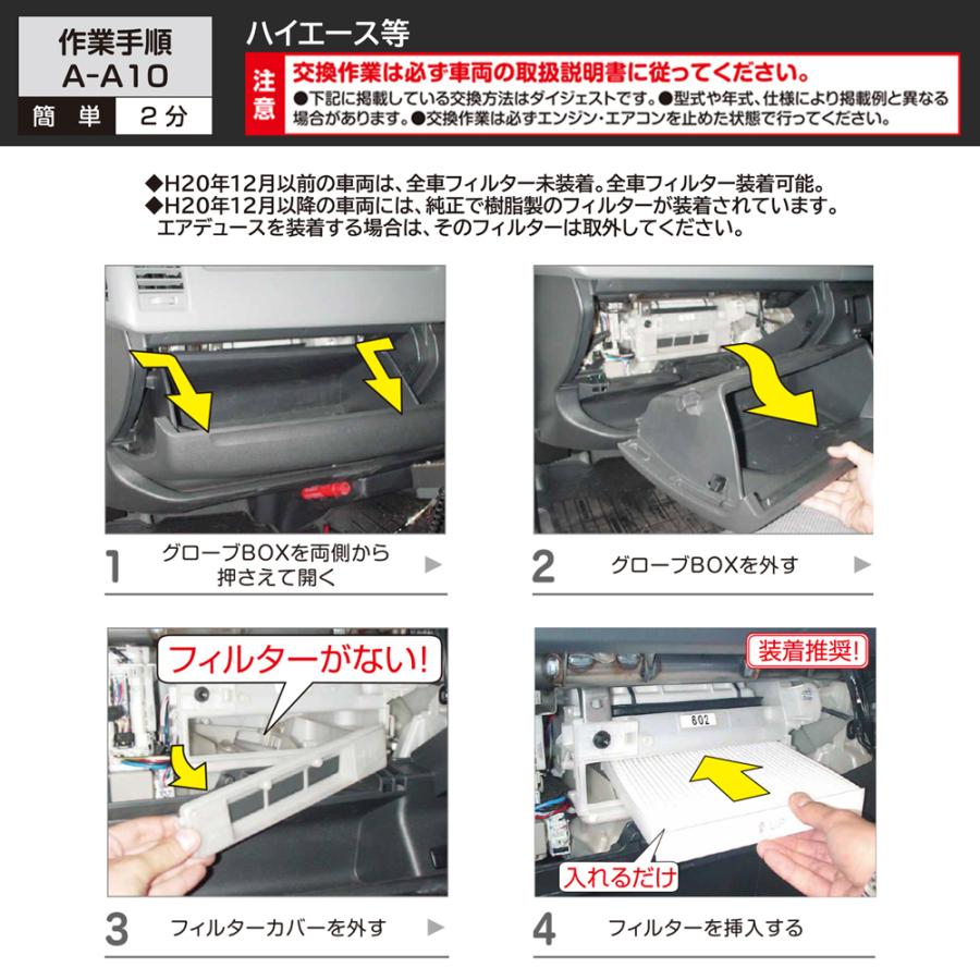 カーメイト（CARMATE） エアコンフィルター DF-T03 ドクターデオ