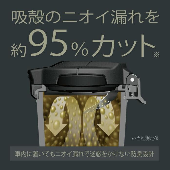 カーメイト（CARMATE） 灰皿 車 フタ付 DZ417 ロックアッシュトレイ