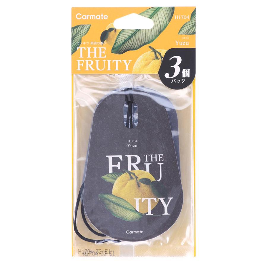 カーメイト（CARMATE） 車 芳香剤 ユズ H1704 ザ フルーティー