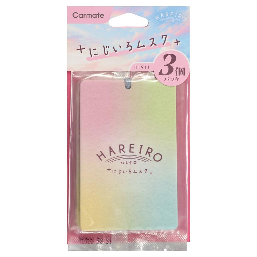 カーメイト 車 芳香剤 ムスク H1911 ハレイロ ハンギング にじ