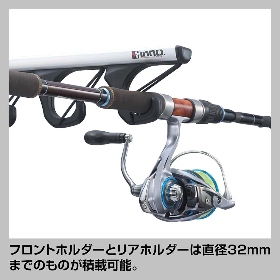 最終値下げです。　inno    ロッドホルダー INNO ホンダ ステップワゴン ZR-V イノー ロッドホルダーJフック7 【7
