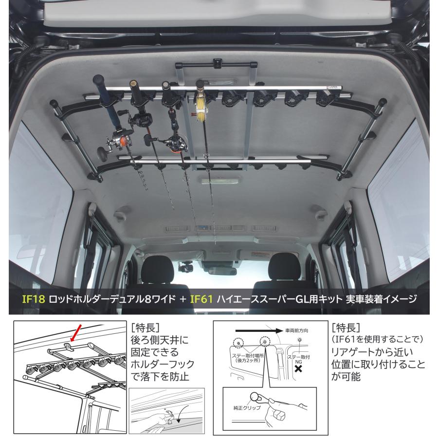 取引中】ロッドホルダー 8本掛け CARMATE INNO - その他 取引中】ロッドホルダー 8本掛け CARMATE INNO - その他