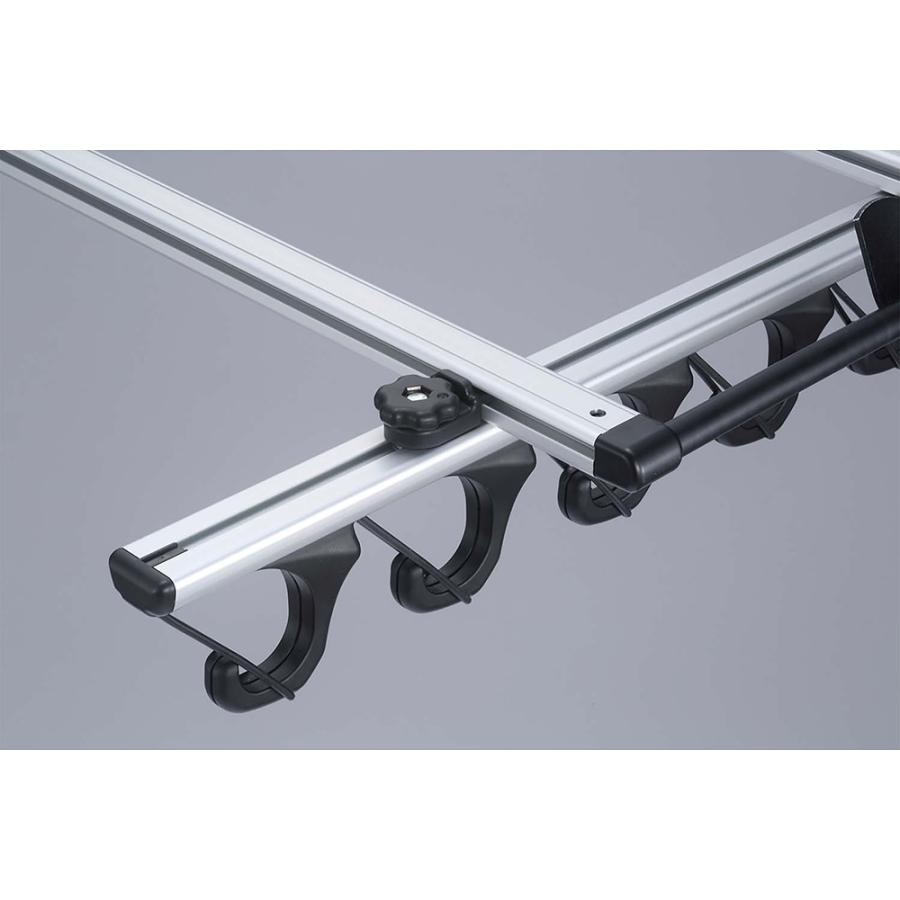 ロッドホルダー 車 釣竿 収納 カーメイト IF19 ロッドホルダーJフック10ワイド ロッド 積載本数 10本 釣り竿 天井 収納 inno carmate (R80) (P05) | INNO | 12