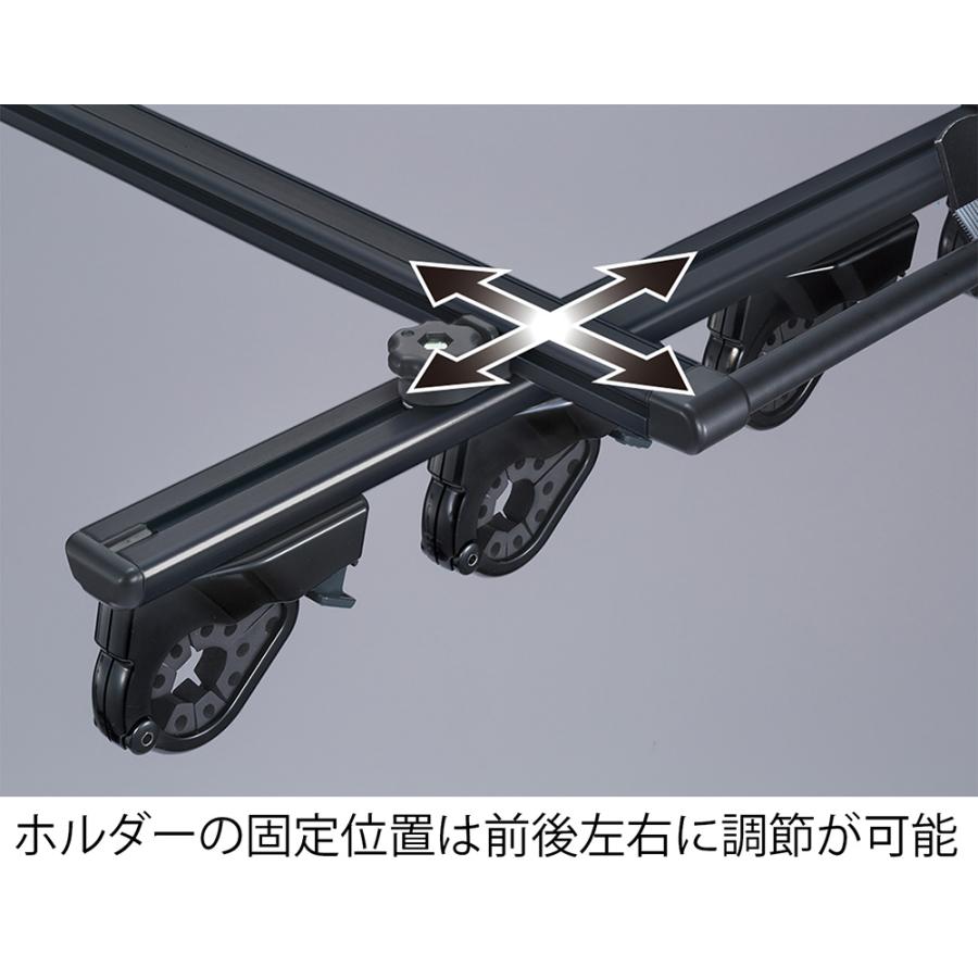 カーメイト（CARMATE） ロッドホルダー 車 INNO IF27BK ロッドホルダー 