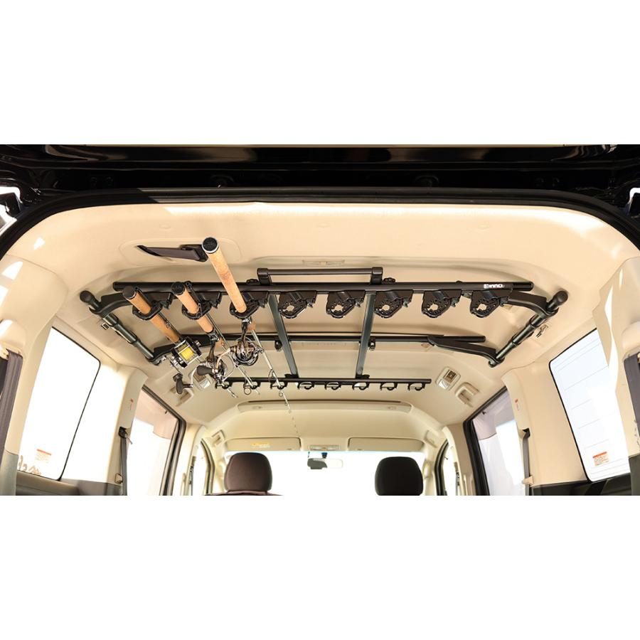 カーメイトハイエースロッドホルダー カーメイト（CARMATE） ロッドホルダー 車 釣竿 収納 IF61 200系