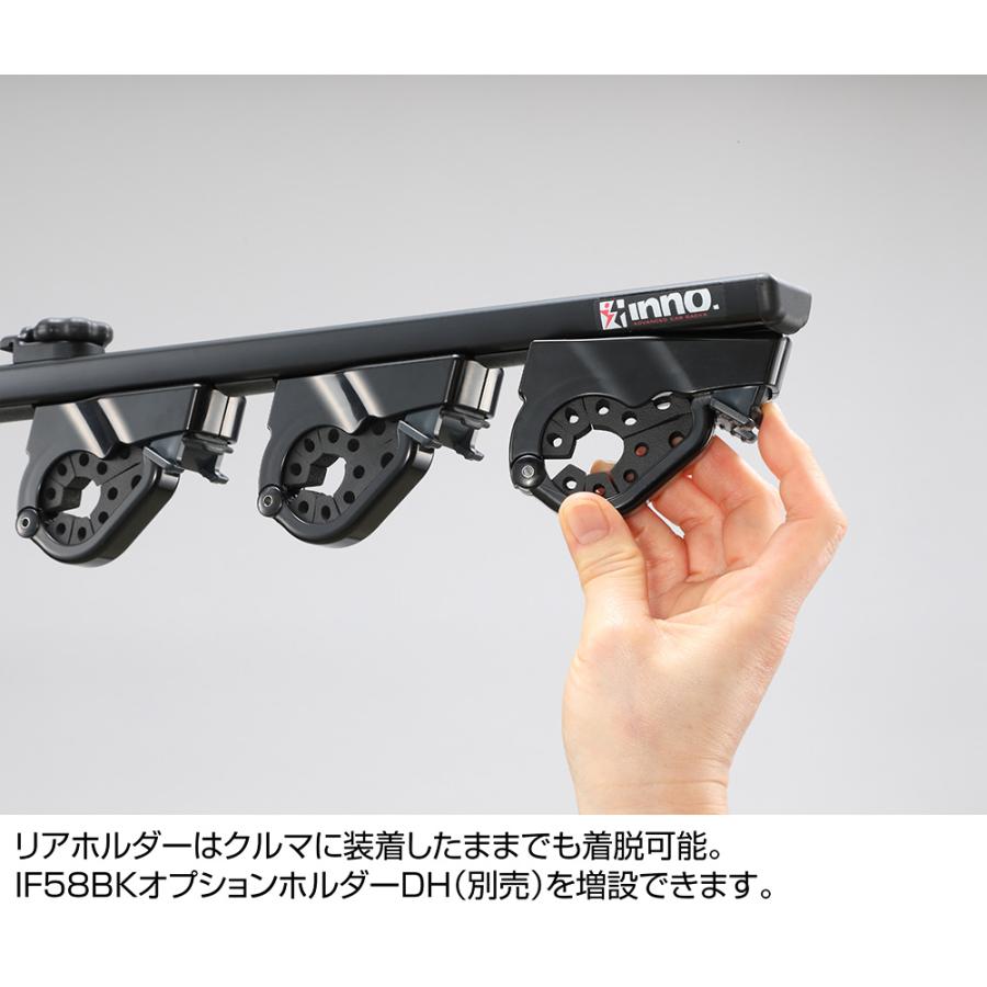 カーメイト（CARMATE） ロッドホルダー 車 INNO IF28BK ロッドホルダー