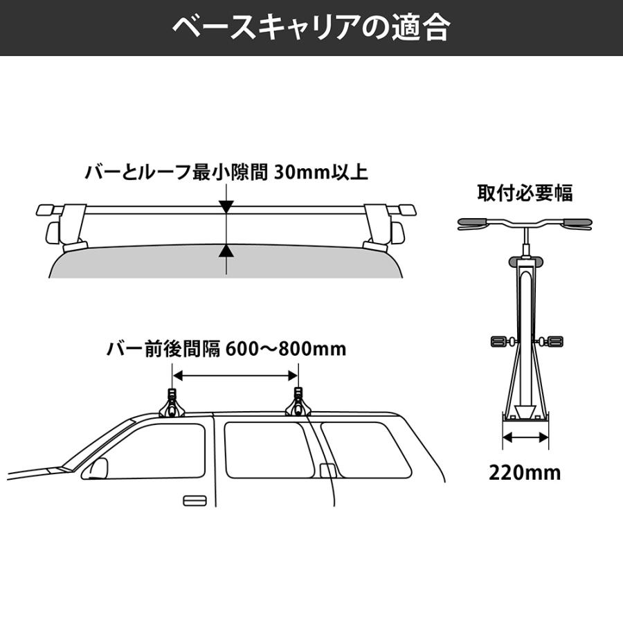 INNO IN385BK サイクルアタッチメント ST ブラック サイクル キャリア