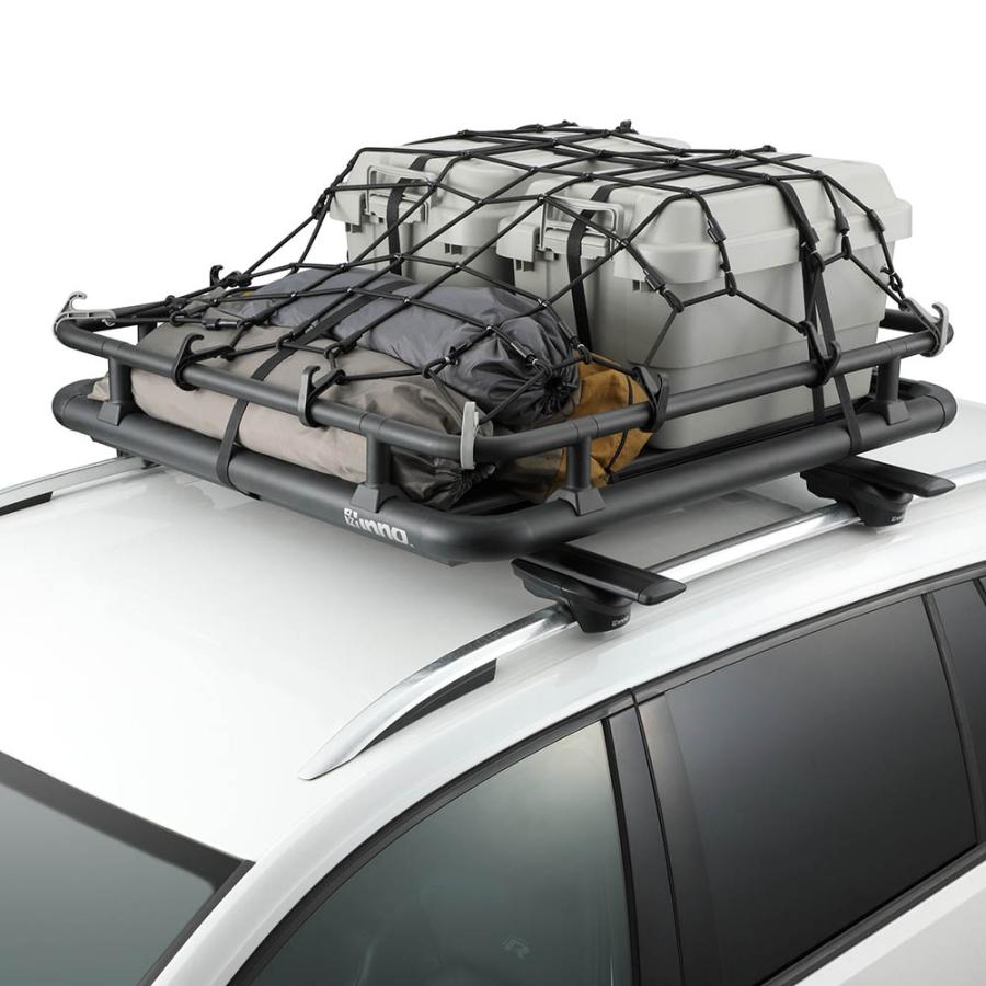 INNO 車 荷物 ネット IN811 カーゴネットS 90cm×80cm 伸び率 200