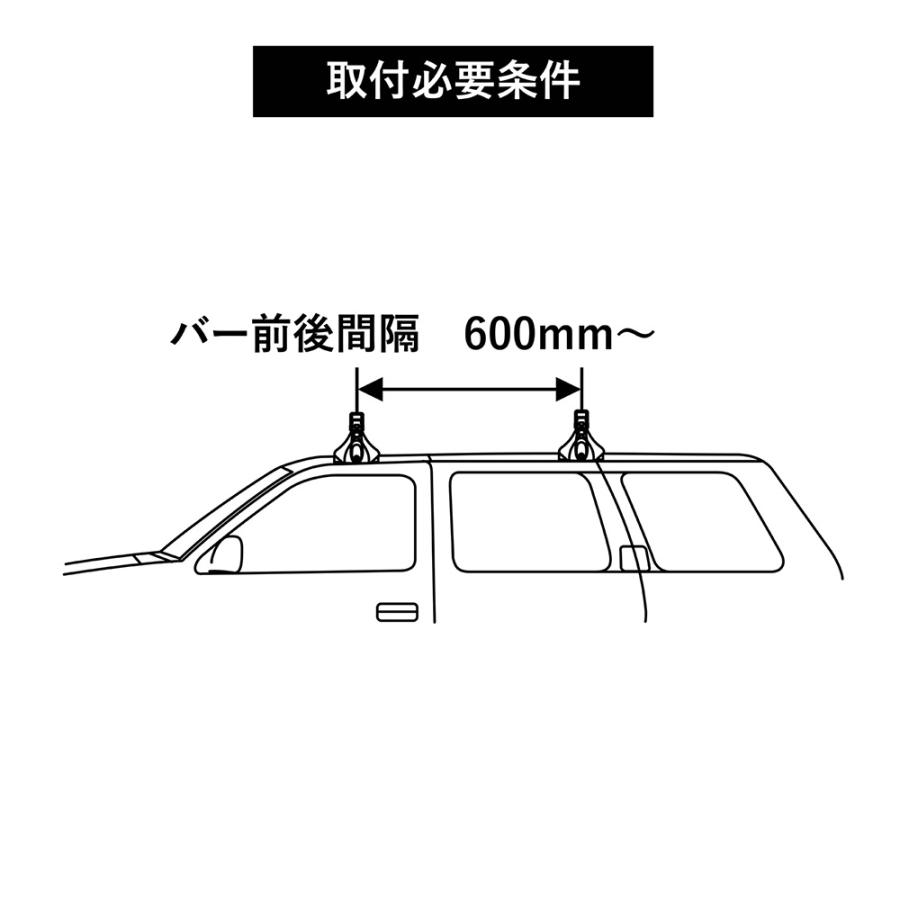 INNO 車 キャリア INA445JP ボード カヤック ロッカー カヌー