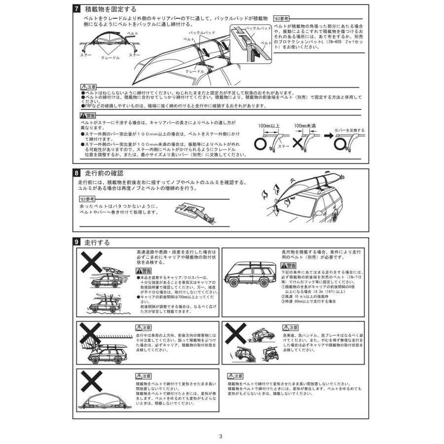 INNO カヤック 積載 車 ルーフキャリア INA452JP ノンスリップ INNO カヤック 積載 車 ルーフキャリア INA452JP ノンスリップ