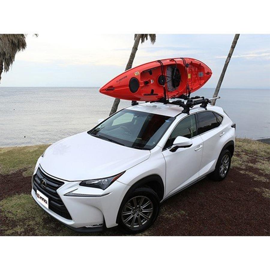 INNO 車 ルーフキャリア INA455 カヤックアタッチメント3 カヤック