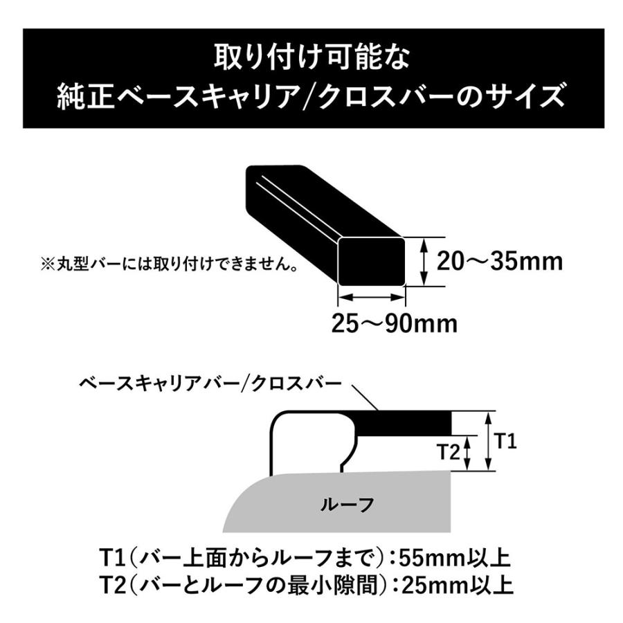 INNO 車 ルーフラック INA520 ルーフデッキ 140 幅1400mm×1400mm サビ