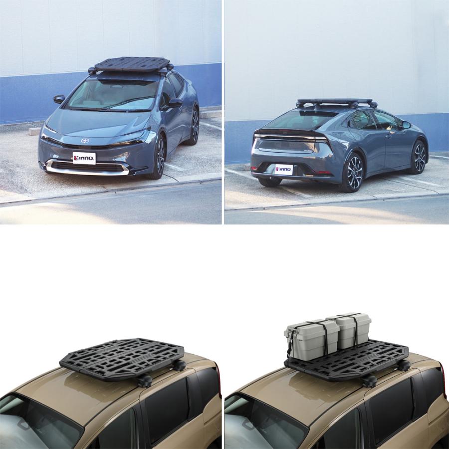 INNO 車 ルーフラック INA521BK ルーフボード 110BK 幅1400mm×1100mm