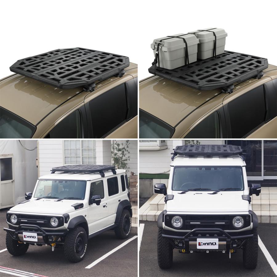 INNO 車 ルーフラック INA523BK ルーフボード 130BK 幅1400mm×1300mm