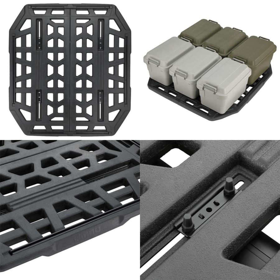 INNO 車 ルーフラック INA523BK ルーフボード 130BK 幅1400mm×1300mm