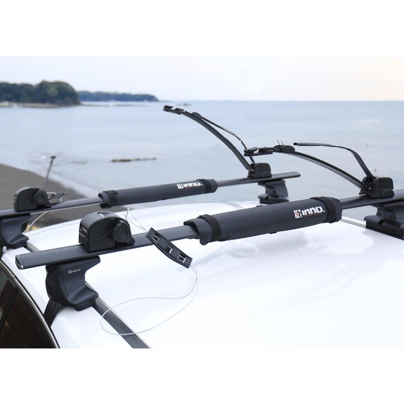 INNO 車 キャリア INA772 マルチプロテクター50 カーボンルック