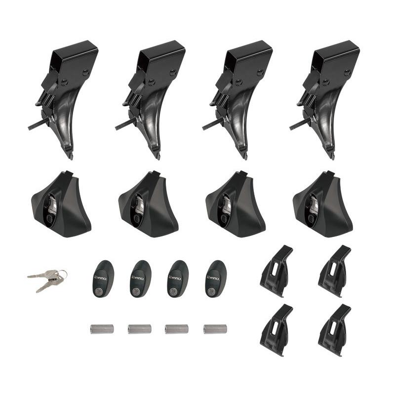 INNO ジムニー jb64 ルーフキャリア ジムニーシエラ JB74W 車