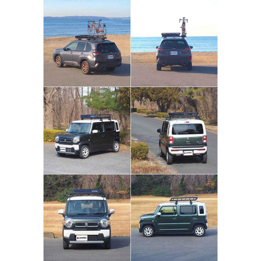 INNO 車 ルーフラック INT501BK ルーフバスケット 100 幅1400mm×1000mm 