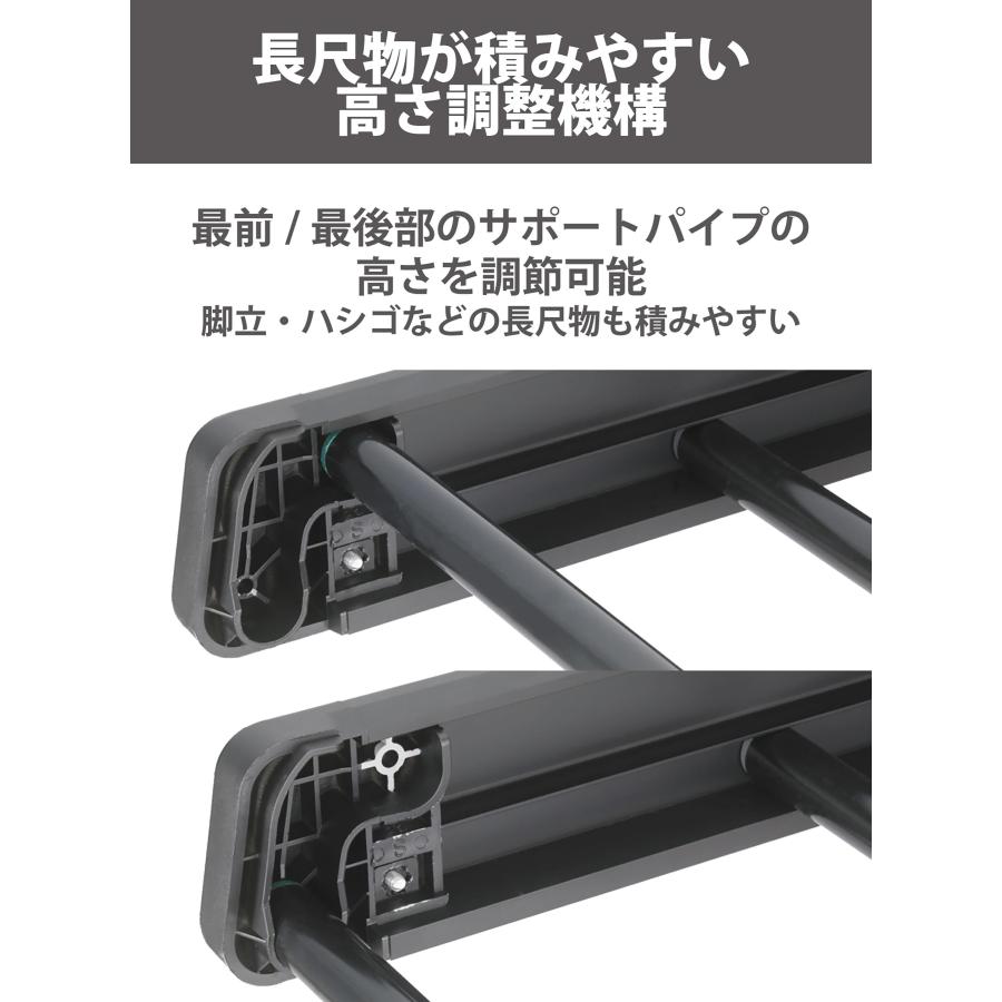 INNO 車 ルーフラック INT511BK ライトラック95 幅950mm×1190mm 軽量