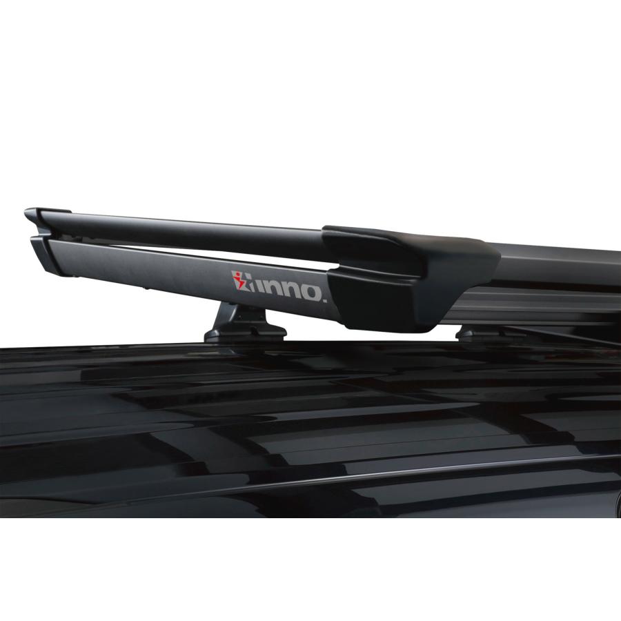 INNO 車 ルーフラック INT537BK エアロラック 120 幅1245mm×1670mm
