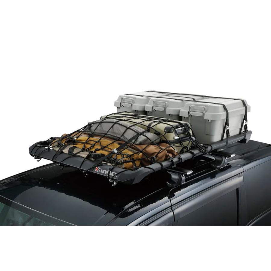 INNO 車 ルーフラック INT537BK エアロラック 120 幅1245mm×1670mm