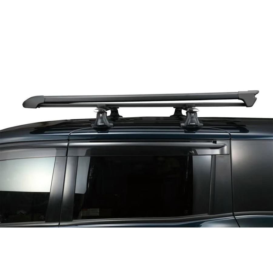 INNO 車 ルーフラック INT537BK エアロラック 120 幅1245mm×1670mm