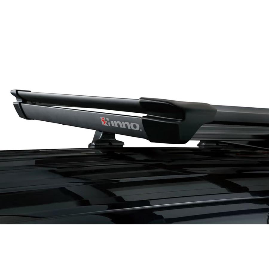 INNO 車 ルーフラック INT537BK エアロラック 120 幅1245mm×1670mm