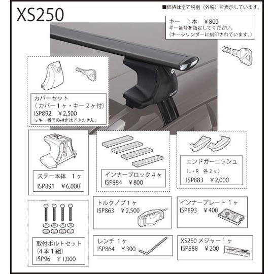カーメイト ISP893 インナープレート 1ヶ｜エアロベースステー XS250用 補修パーツ｜補修部品 carmate (P06) | カーメイト | 01