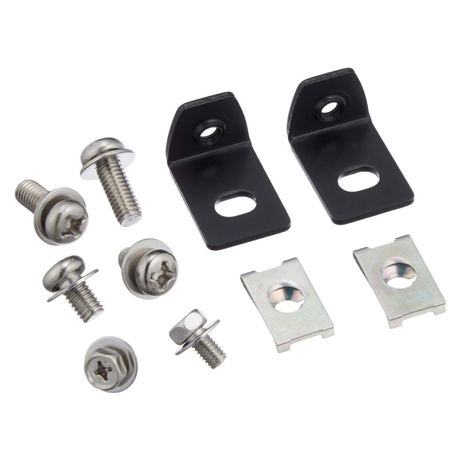 ナンバーステー  車 おすすめ カーメイト LS398 LUXIS ナンバーステー カーボンルック2 carmate (P07) | カーメイト | 02