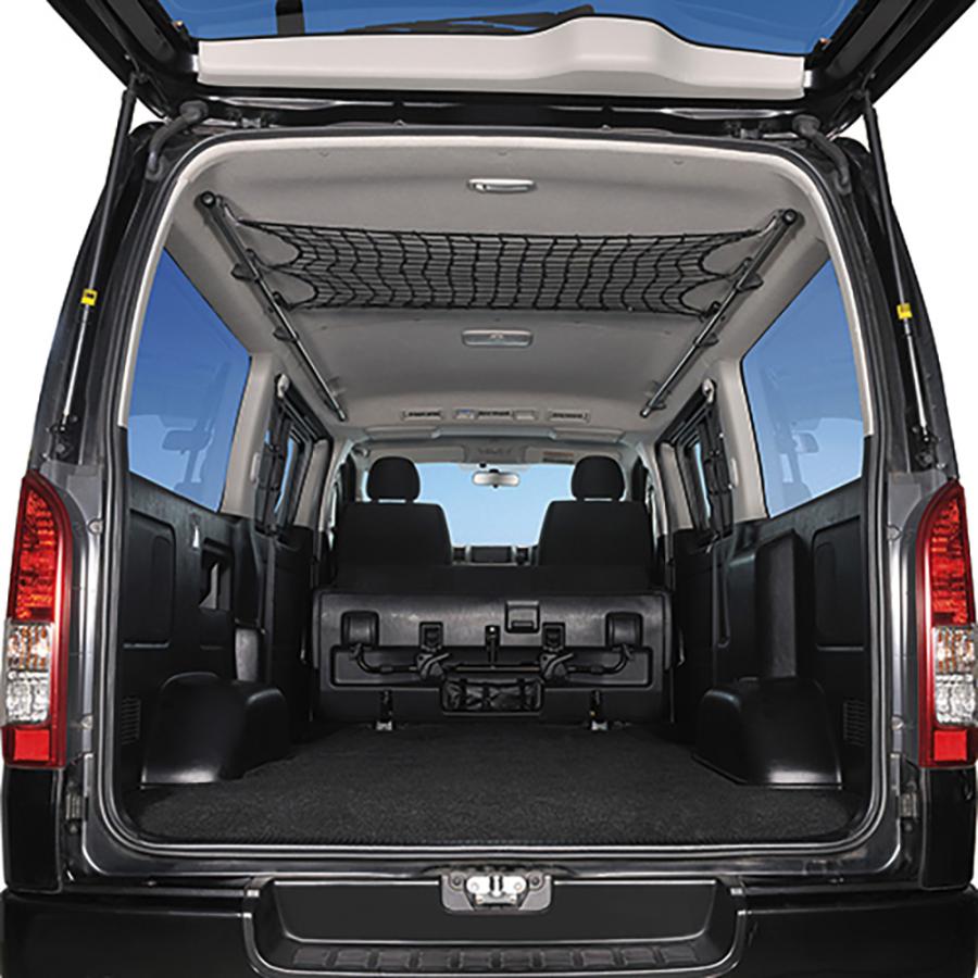 INNO 車 天井 収納 ネット NS106 インナーネットM 80cm×60cm 2倍に
